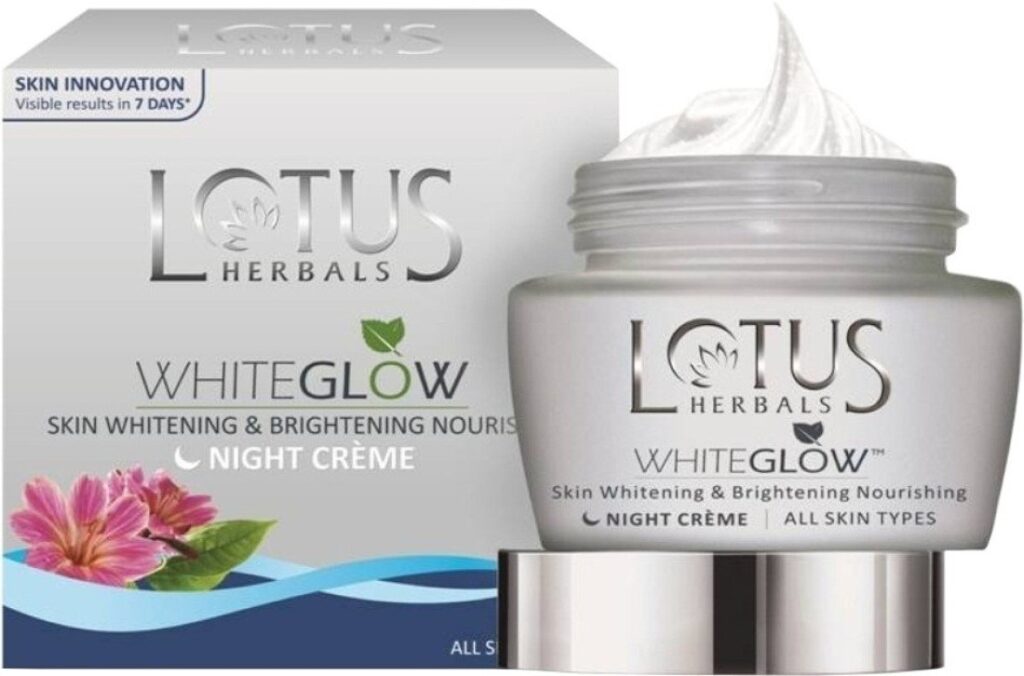 Lotus White glow Face Cream Review