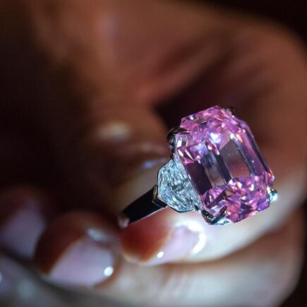 Worlds Most Expensive Pink Diamond Ring