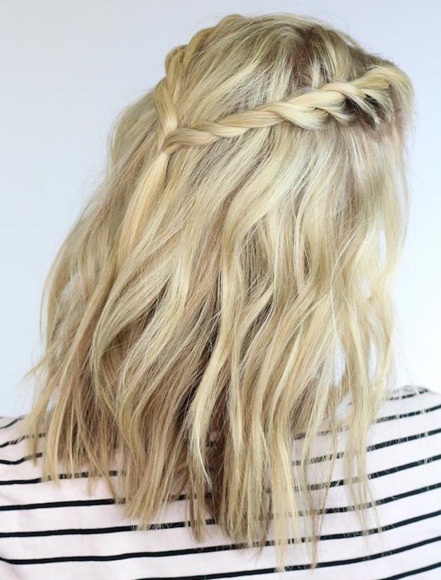 Twisted Braids Stylish Back to School Hairstyles for Short Hair