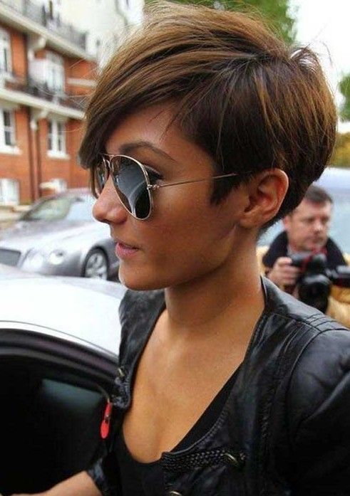 Frankie Sandford Short Haircut for 2014