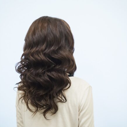 V Shaped Layered Haircut Front View