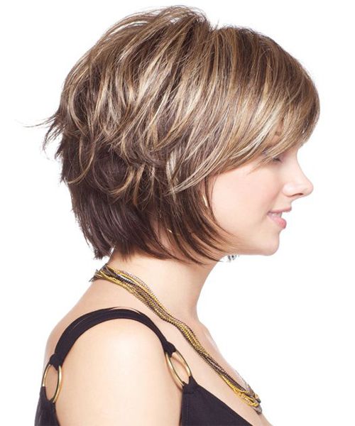 Neck Length Hairstyles With Bangs