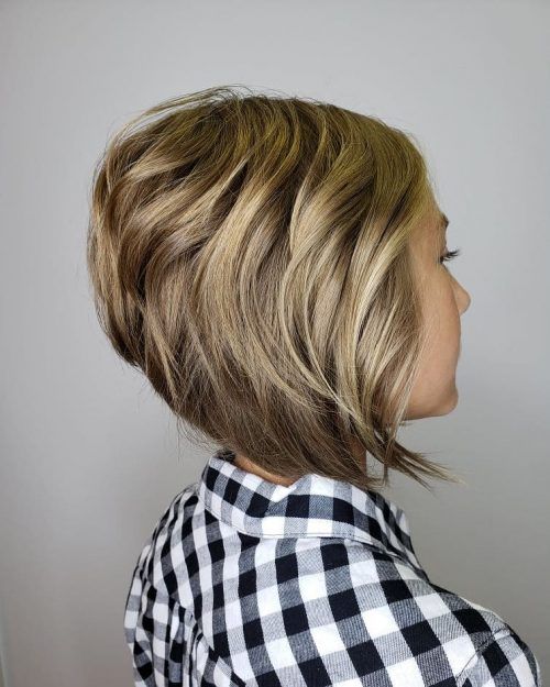 Neck Length Layered Bob