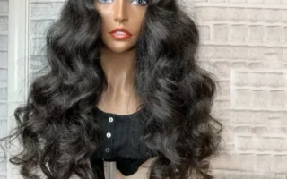 Human Hair Lace Front U Part Wig