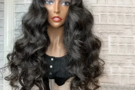 Human Hair Lace Front U Part Wig