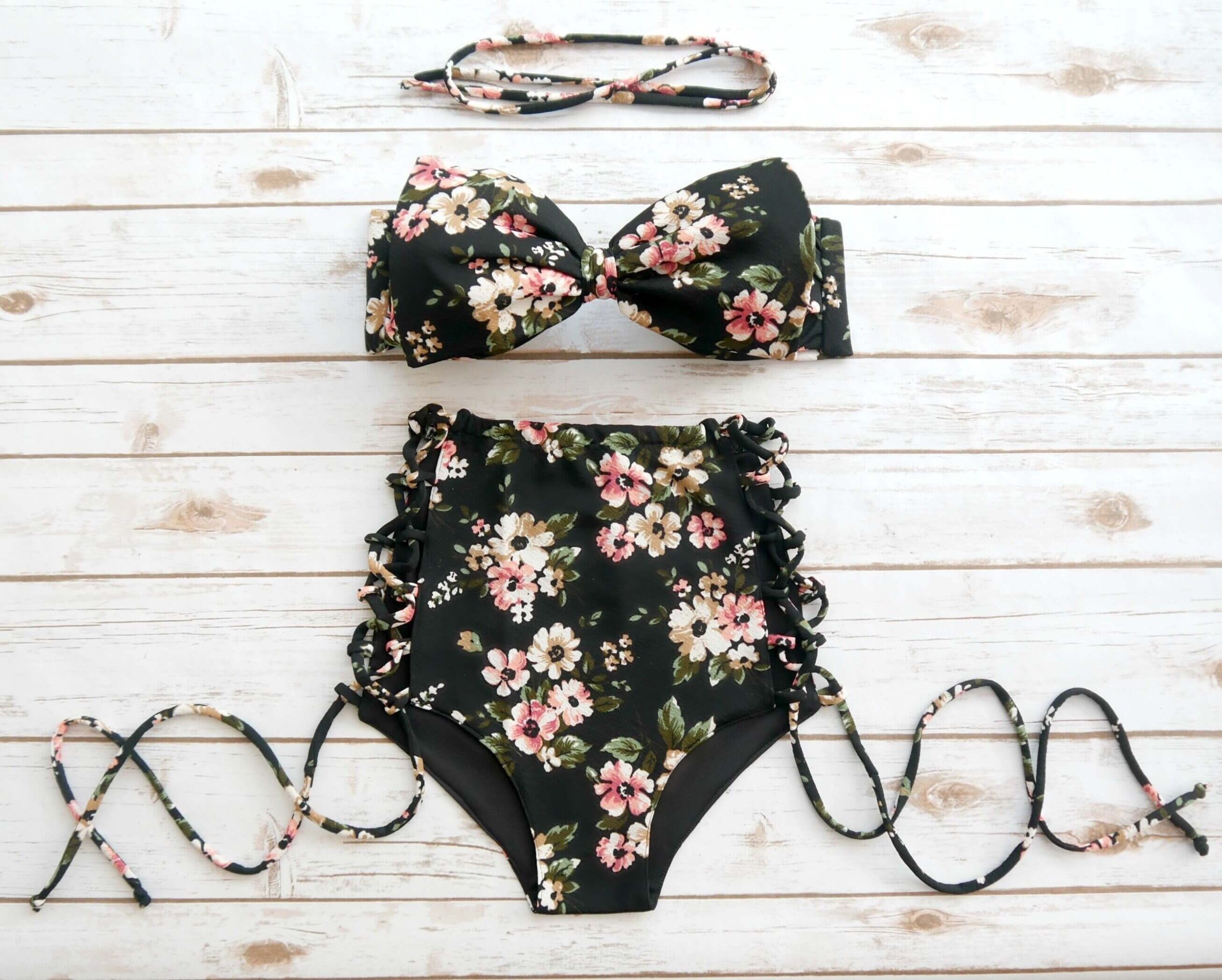 High Waisted Cheeky Bikini